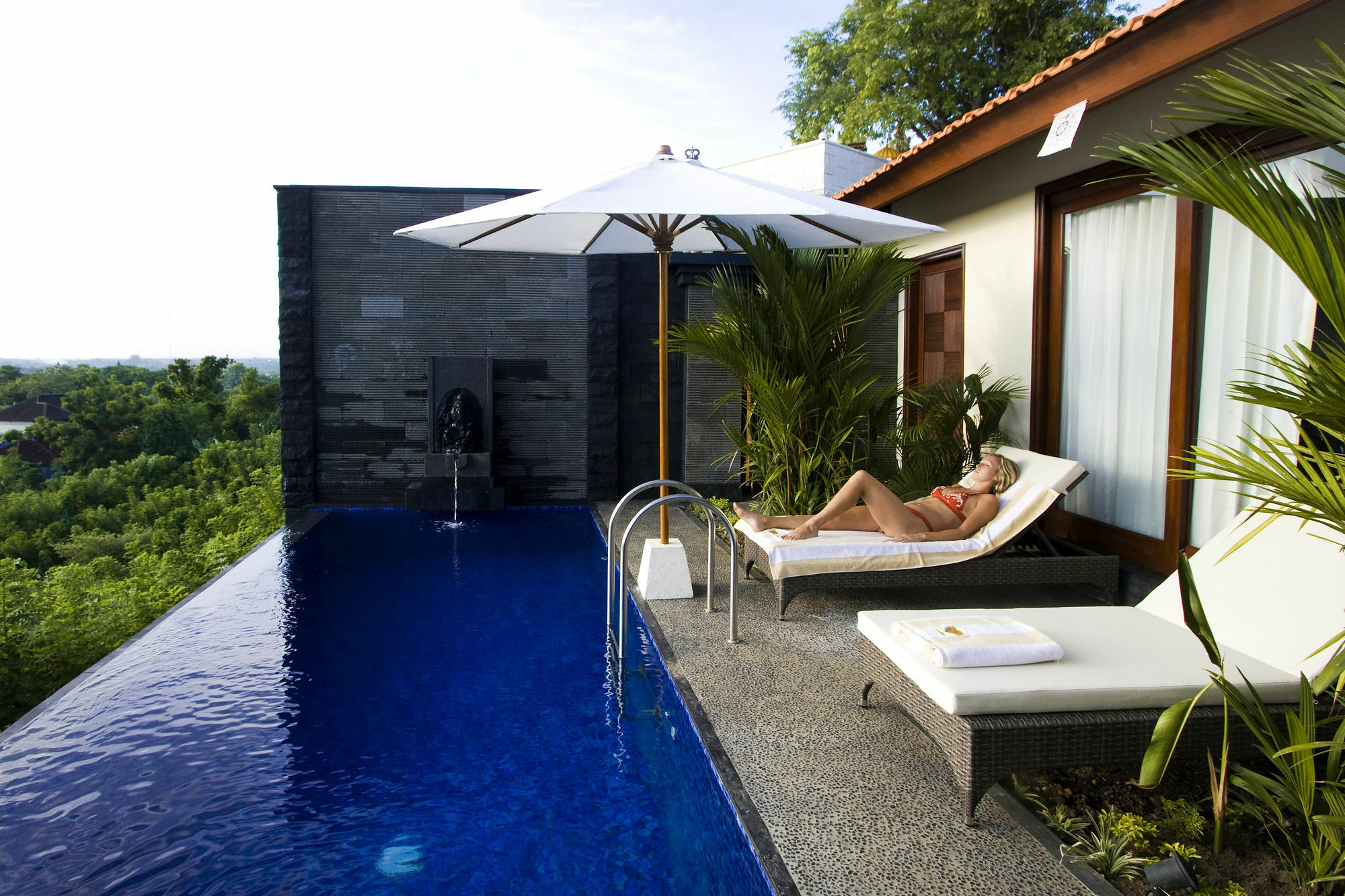 Jimbaran Cliffs Private Pool Hotel & Spa ภายนอก รูปภาพ